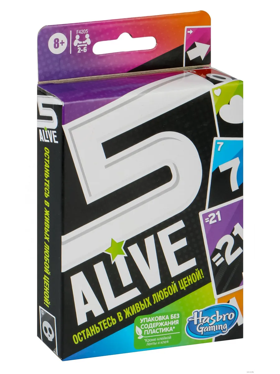 Игра настольная карточная 5 alive