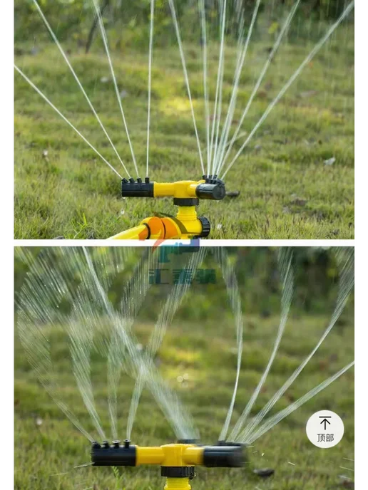 Милана44 Автополив вращающийся капельный разбрызгиватель, зеленый, фото 2