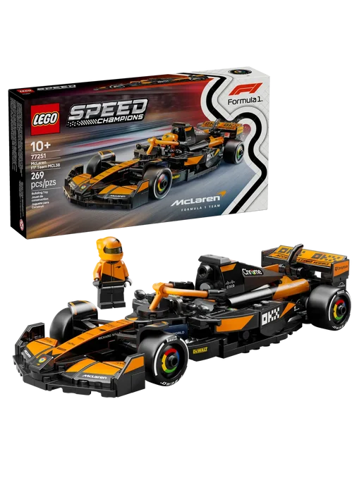 LEGO Конструктор Speed Champions 77251 McLaren F1 Team MCL38, черный, фото 3