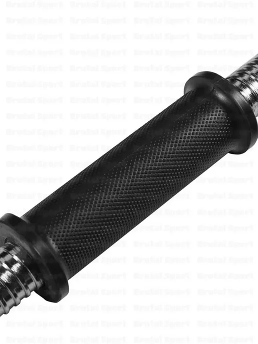 MB Barbell Гантели разборные обрезиненные 1 по 26,5 кг D31mm, 31,5 кг, фото 7