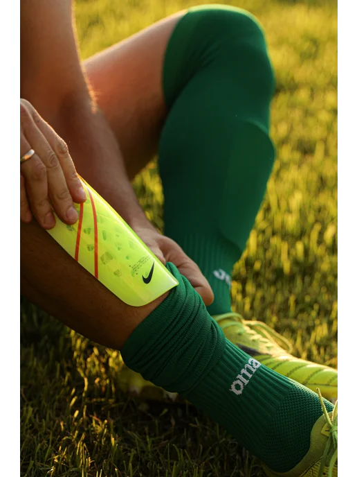 FA-FOOTBALL ACCESSORIES Щитки футбольные, зеленый, фото 3