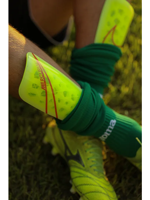 FA-FOOTBALL ACCESSORIES Щитки футбольные, зеленый, фото 6
