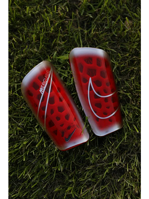 FA-FOOTBALL ACCESSORIES Щитки футбольные, красный, фото 2