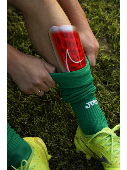 FA-FOOTBALL ACCESSORIES Щитки футбольные, красный, фото 6