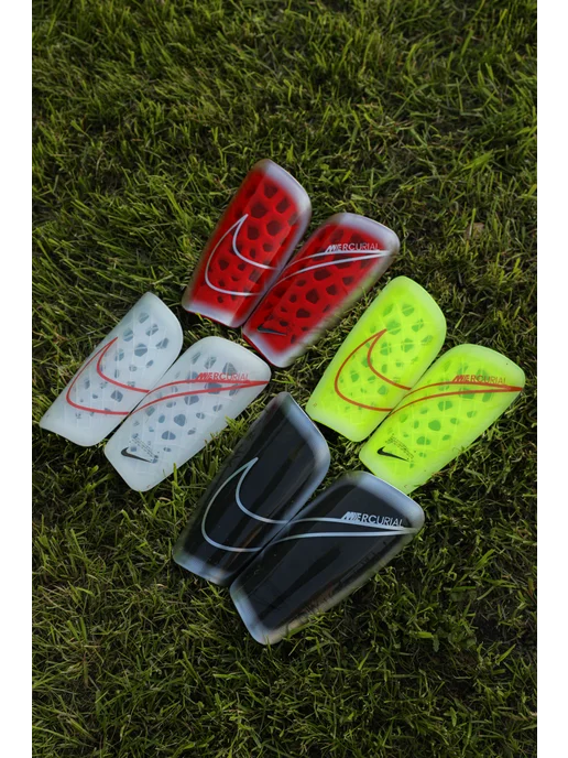 FA-FOOTBALL ACCESSORIES Щитки футбольные, красный, фото 8