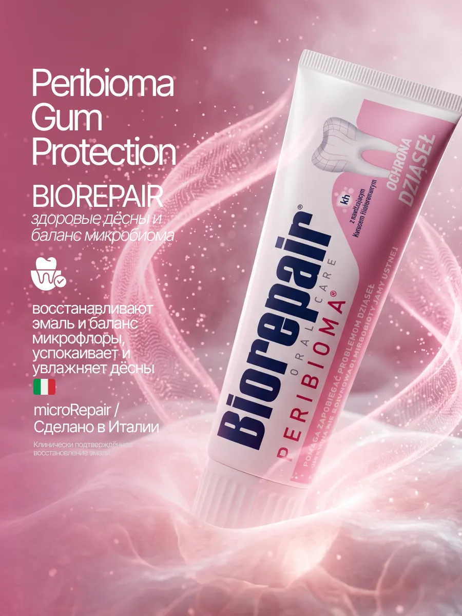 Зубная паста для десен с пребиотиками Peribioma Gum