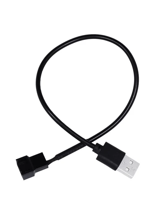 Кабель-адаптер USB для вентилятора 4-Pin Разноцветный, вариант