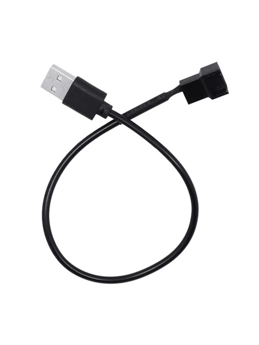 Кабель-адаптер USB для вентилятора 4-Pin Разноцветный, вариант, фото 7