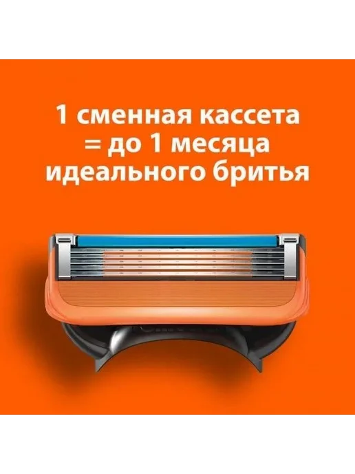 Сменные кассеты для бритвы 5 лезвий + триммер 4шт, 4 шт, фото 3