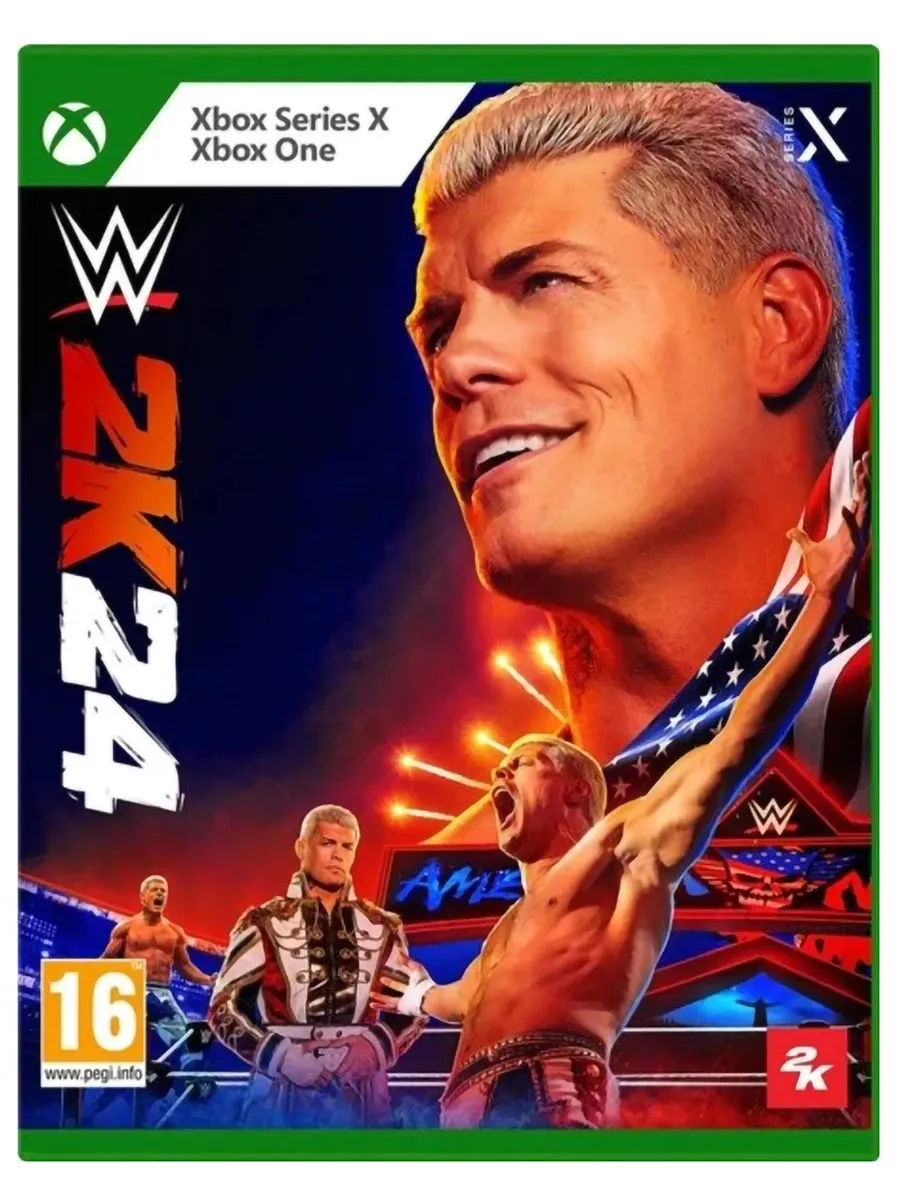 Игра для Xbox X: WWE 2K24 /Xbox X/Xbox One Английская версия