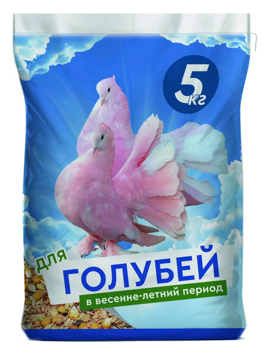 Корм для голубей и уличных птиц