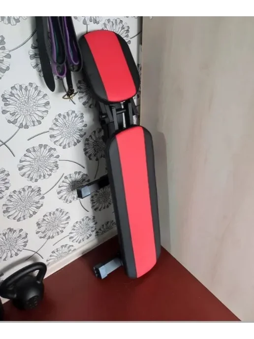 Sportlim Силовая скамья для жима А1 Складная, черный, фото 2