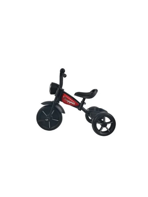 Chopper Велосипед детский трехколесный с ручкой, красный, фото 5