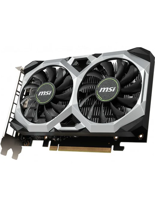 MSI Игровая Видеокарта GeForce GTX 1650 VENTUS XS OCV1, серый, фото 2