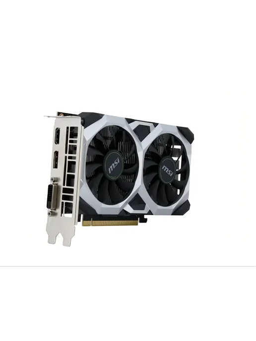 MSI Игровая Видеокарта GeForce GTX 1650 VENTUS XS OCV1, серый, фото 4