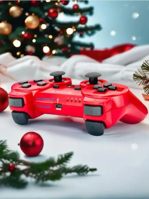 Eurocell Геймпад беспроводной PS3 Sony, красный, фото 2