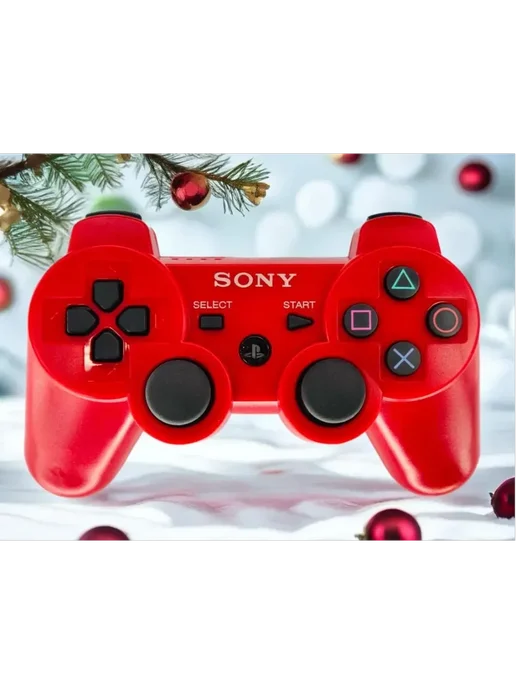 Eurocell Геймпад беспроводной PS3 Sony, красный, фото 4