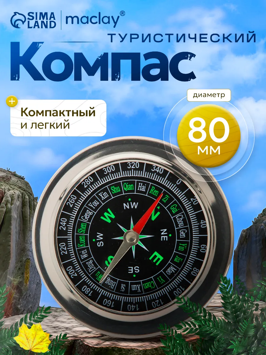 Компас туристический