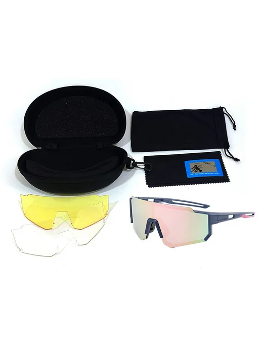 EnduroStore Спортивные очки UV400 поляризационные, черный, фото 2