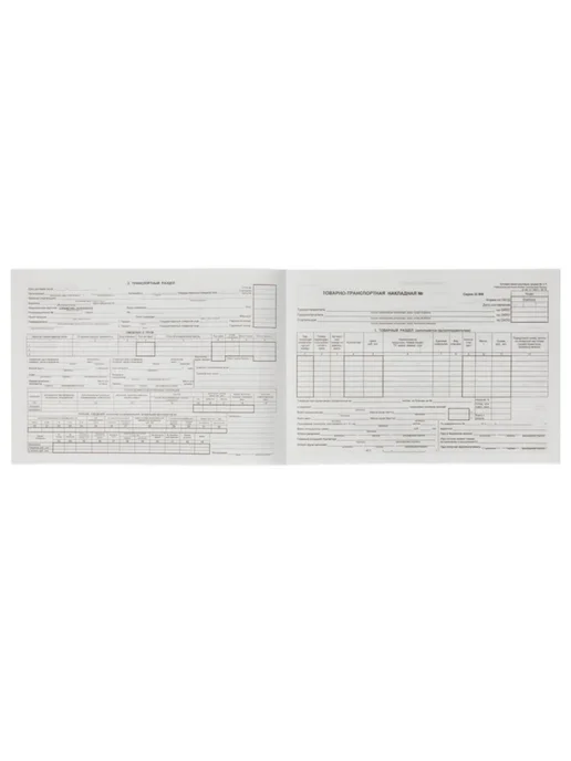 Attache Бланк товарно-транспортная накладная, А4, 100 л, 100 л, фото 4