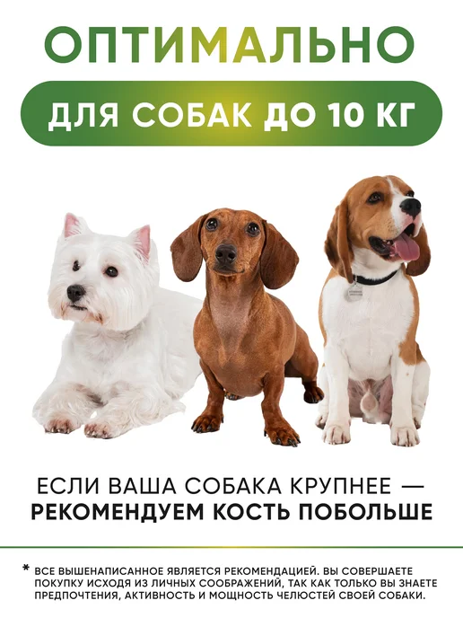 Top Lap Игрушка для собак натуральная - говяжья кость, вариант, фото 4