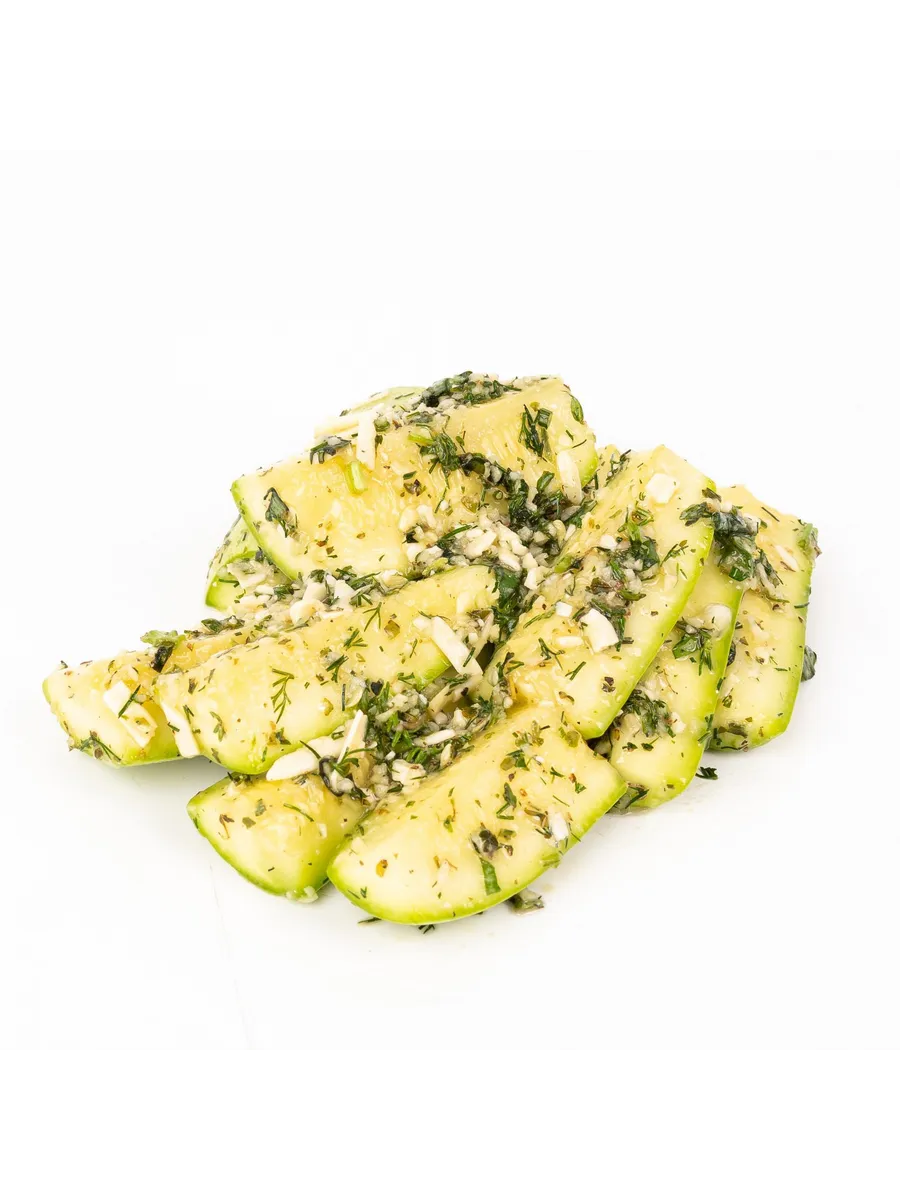 Кабачки для запекания с чесноком и пармезаном