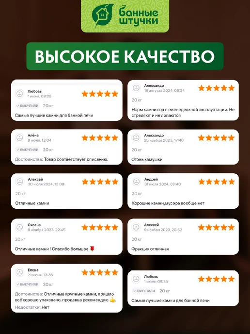 Банные Штучки Камни для бани и сауны Габбро-Диабаз обвалованный 20 кг, 20 кг, фото 6