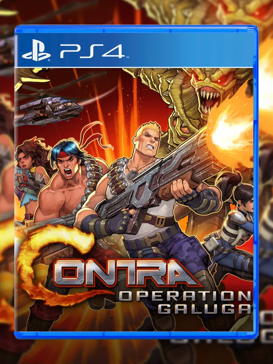 Игра Contra: Operation Galuga для Sony PS4 PS5