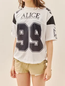 джерси винтаж y2k archive chrome jersey alice