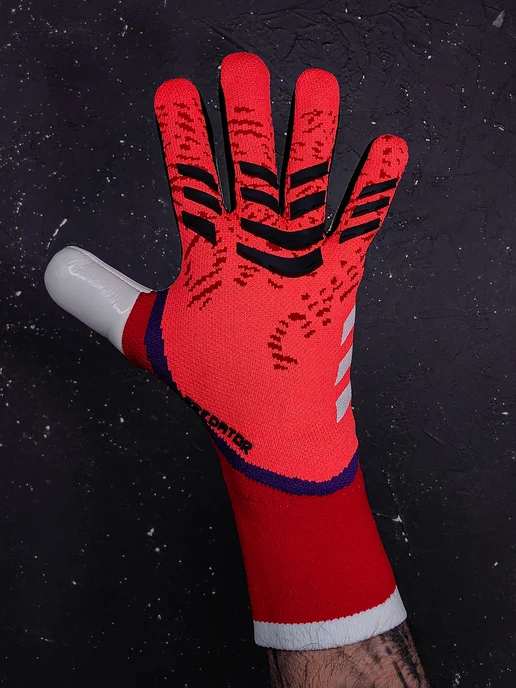 adidas Вратарские перчатки Predator Pro Pure Victory, белый