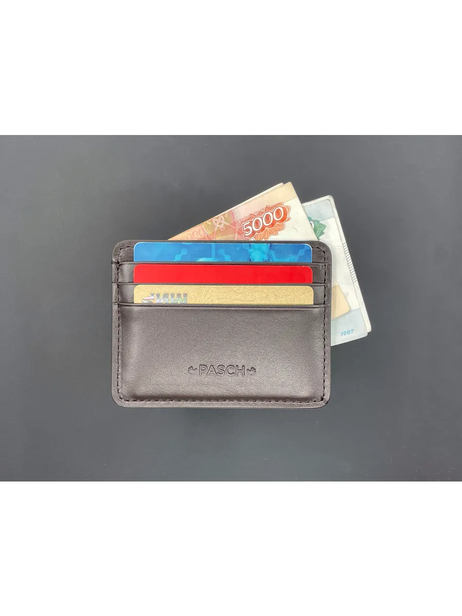 Картхолдер натуральной кожи визитница кредитница