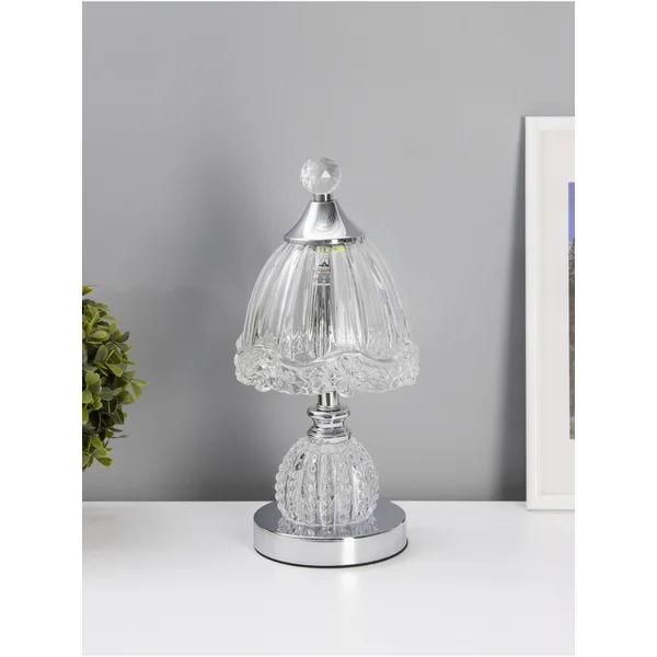 Лампа настольная, Led, 10Вт, ночник 3Вт, 13.5×13.5×33см