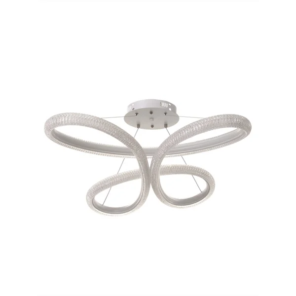 Люстра Carla 45Вт Led 4000-6000к белая 15х65х62+120см