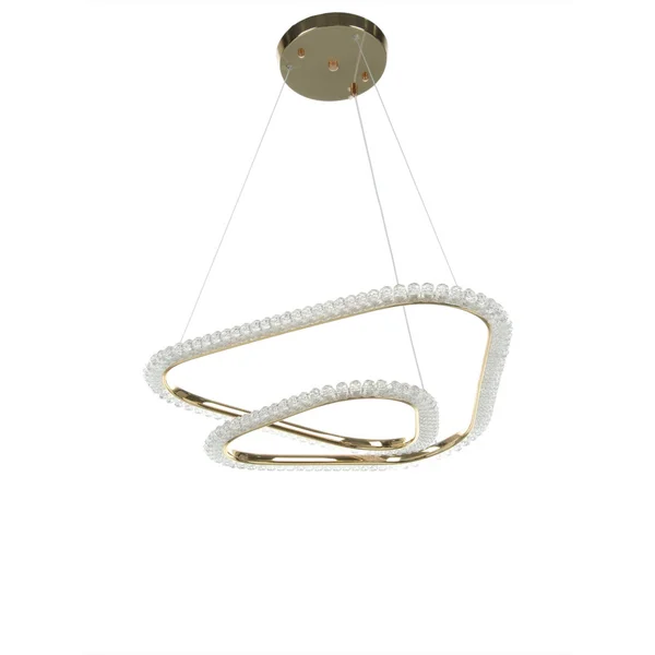 Люстра Charlotte 70Вт Led 4000-6000к золото 51х60х12+120см