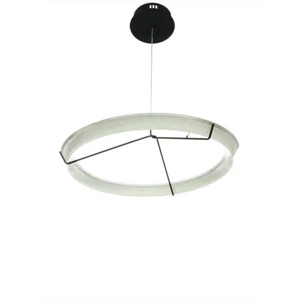 Люстра Eva 58Вт Led 3000-6000к черная Ø57х120см
