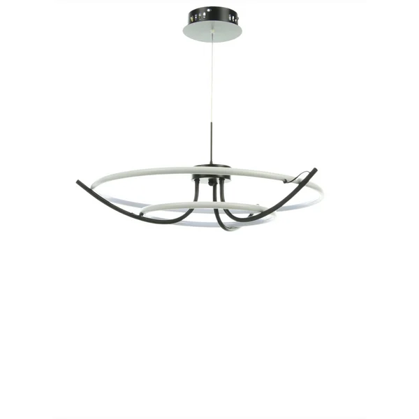 Люстра Emilia 88Вт Led 3000-6000к белый Ø54х120см