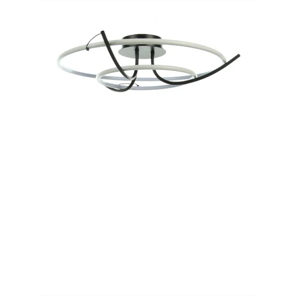 Люстра Emilia 88Вт Led 3000-6000к белый Ø56х15см