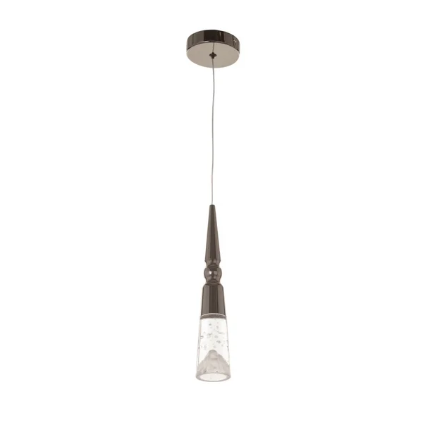 Светильник Нелла Led 5Вт 4000к черный хром 5,7х5,7х30-180 см