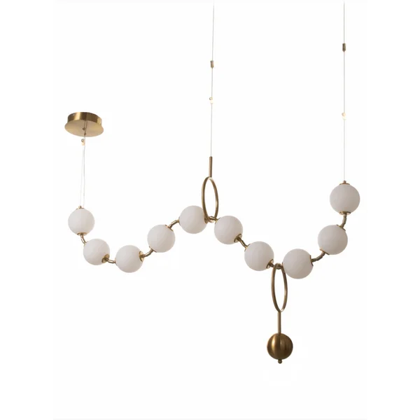 Светильник потолочный Led, 40Вт, 3000-6000к,110×17×74-200см