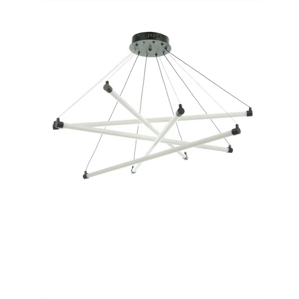 Светильник потолочный Крайс,5хLED,90Вт,4000к, 84×84×54-204см