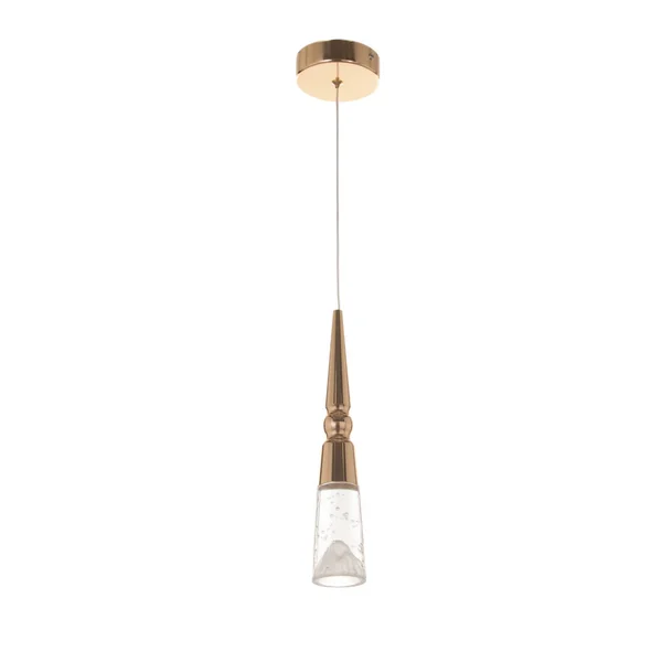 Светильник Нелла Led 5Вт 3000к золото 5,7х5,7х30-180 см