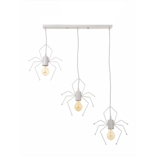 Светильник Spider 3х40Вт Е27 белый 52х18х8см