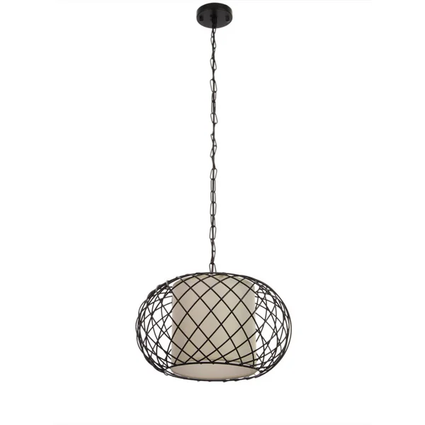 Светильник потолочный Lotte,1× 40Вт, Е27, 36×36×26+80см