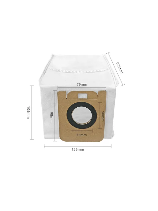 DOCTOR FILTERS Мешок для пыли (2 штуки) для Dreame Bot D9 Plus, D10 Plus, 4, фото 5