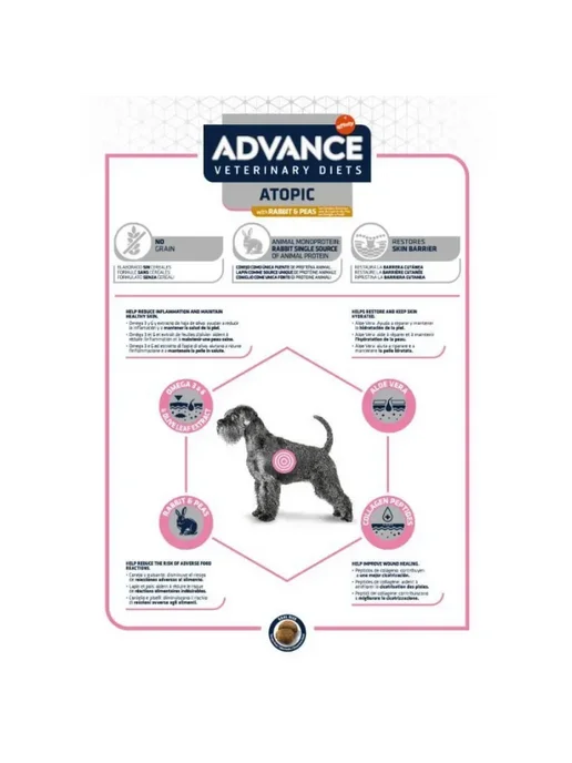 Сухой корм Advance Advance. Vetdiet для собак, кролик, 3 кг, фото 4