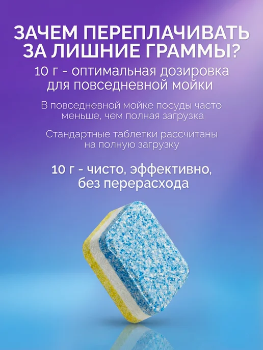Frau Schmidt мини таблетки для посудомоечной машины Компакт 90шт Compact, 140 шт, фото 2