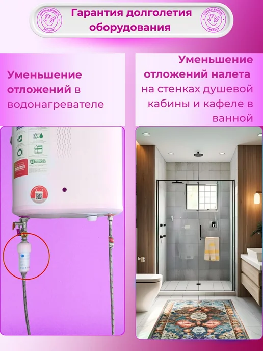 Legna Фильтр для душа, вариант, фото 6