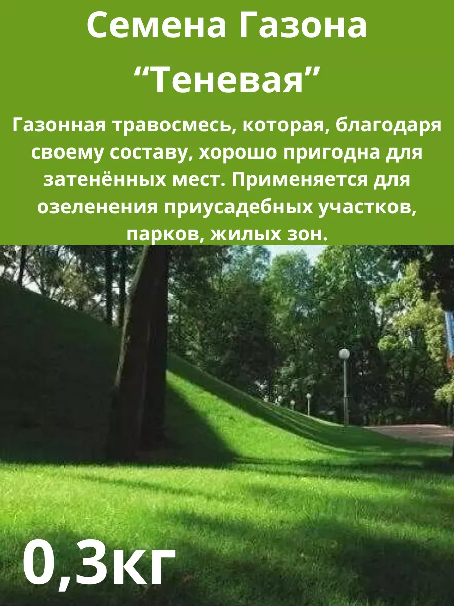 Семена Газона Теневая 0,3кг