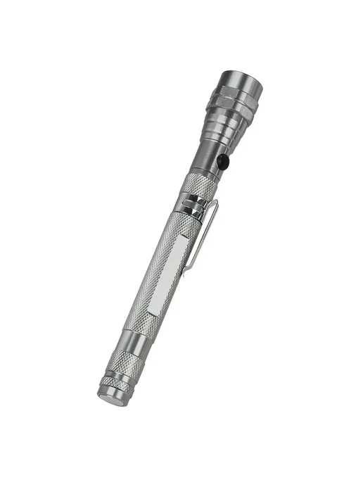 ACORNSTORE Фонарь ручной BL-8607S (Y-651) телескопический silver, серебристый, фото 6