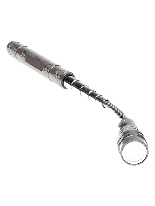 ACORNSTORE Фонарь ручной BL-8607S (Y-651) телескопический silver, серебристый, фото 7